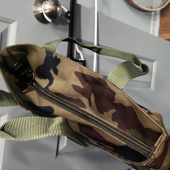 NWOT L.L. Bean Camo Green Hunters Tote Bag - Picture 7 of 11